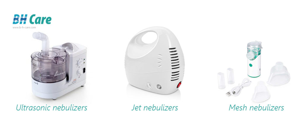 What’s the difference Between Compressor Nebulizer, Ultrasonic nebulizers amd Mesh nebulizers