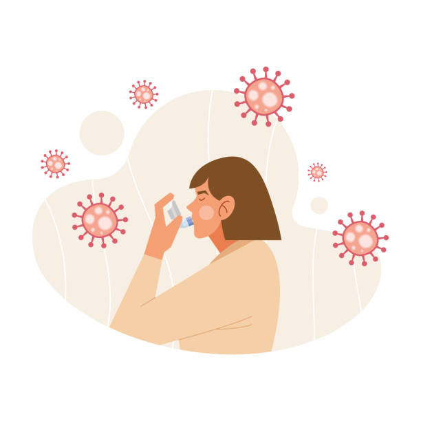 Asthma can cause wheezing, shortness of breath, chest tightness, and coughing at night or in the morning